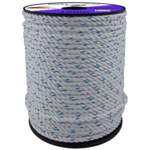 Corde en polyester PES Ø12mm 3 torons torsadés Qualité supérieure
