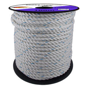 Corde en polyester PES Ø16mm 3 torons torsadés Qualité supérieure