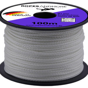 Corde à lacet PA polyamide Ø1mm tressée 100m