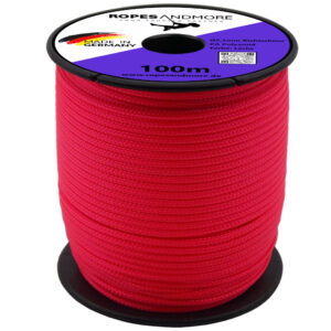 Richtschnur PA Polyamid Ø2,0mm geflochten Farbe Fluorpink 100m