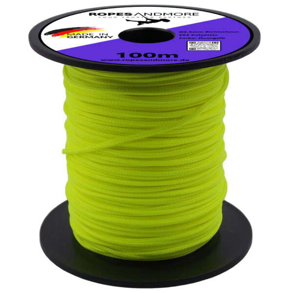 Corde à tracer Polyester PES Ø2,5mm tressé texturé haute élasticité100m – Image 2
