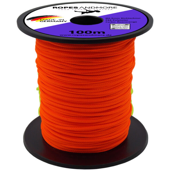 Corde à tracer Polyester PES Ø2,5mm tressé texturé haute élasticité100m