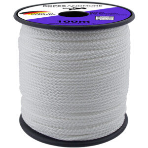 Corde en polyamide Corde en nylon PA Ø4mm 8-fois tressée