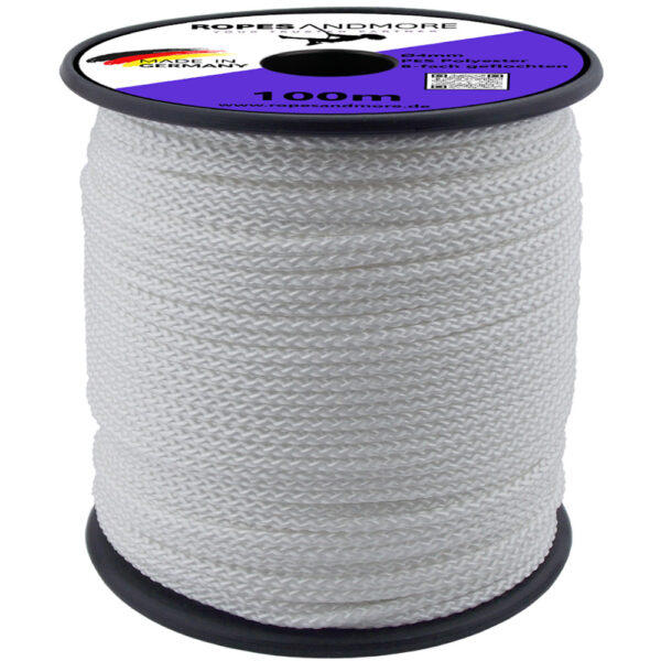 Corde en polyamide Corde en nylon PA Ø4mm 8-fois tressée