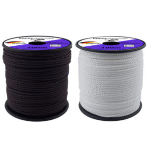 Corde en polyester PES Ø4mm 8-fois tressée