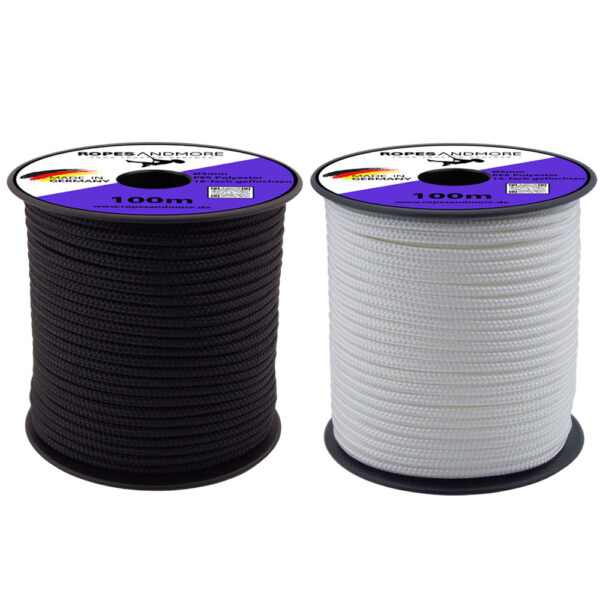 Corde en polyester PES Ø5mm 16-fois tressée - Camping, Outdoor & Loisirs.