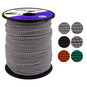 Corde élastique PP polypropylène Ø6mm gaine tressée