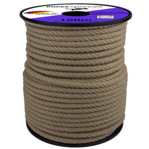 Corde en polychanvre Spleitex Ø12mm 4 torons torsadés - vendu au mètre / 100m