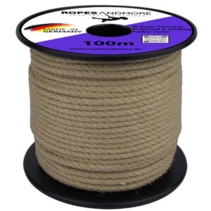 Corde en polychanvre Spleitex Ø6mm 3 torons torsadés