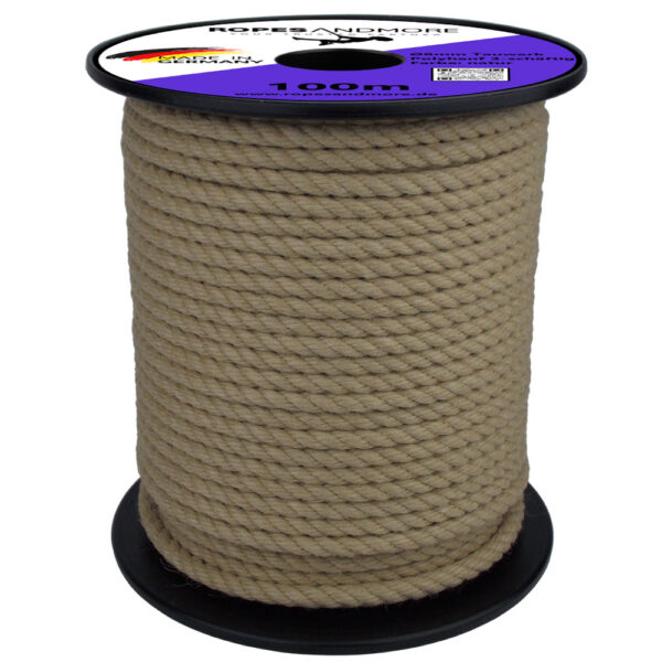 Corde en polychanvre Spleitex Ø8mm 3 torons torsadés