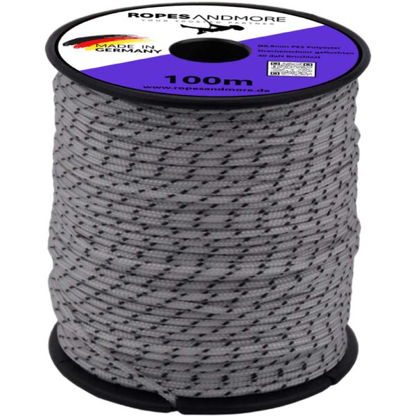 Corde de cerf-volant corde en polyester PES Ø0,8mm tressée 100m