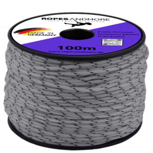 Corde de cerf-volant corde en polyester PES Ø1,25mm tressée 100m