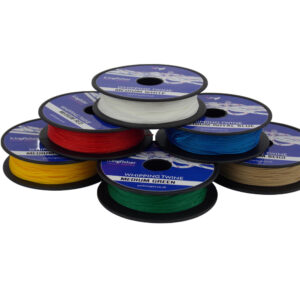Fil de gréement PES Polyester Ø0,9mm 50m ciré pour amarres, cordes, cordages Qualité Premium