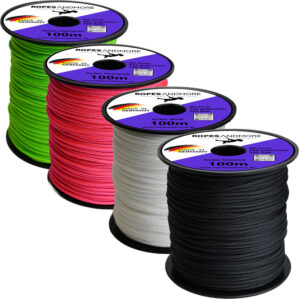 Polyesterseil PES Seil Ø2,5mm 16-fach geflochten - Meterware / 100m Made in Germany
