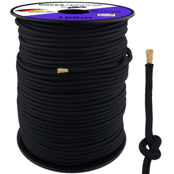 Câble en Kevlar 5mm - Câble spécial robuste avec une charge de rupture élevée & un allongement minimal - Idéal pour les applications industrielles