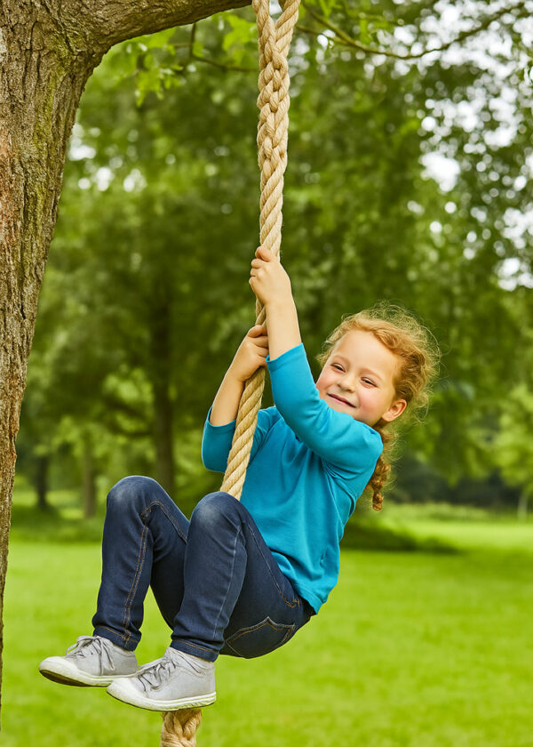 Hanfseil Seil mit Schlaufe – Konfektioniert nach Maß – Ø8mm-30 mm – 1m bis 210m – Robust für Garten, Spielplatz & Bau – Bild 3