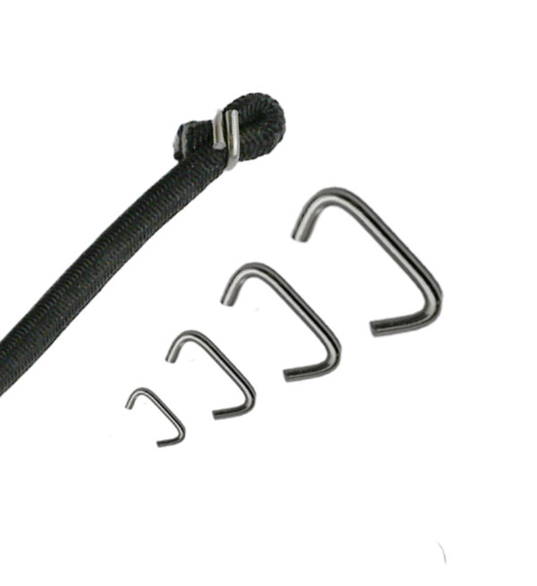 Lot de 10 serre-câbles NIROSTA en acier inoxydable - pour câbles expander 4 -10 mm | Inoxydable & résistant aux intempéries