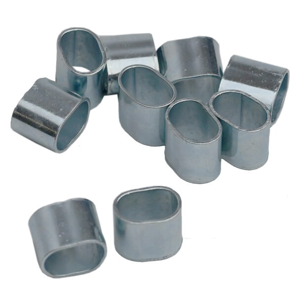 Pince à étrangler pour corde extensible - Connecteur de corde en 6 mm / 8 mm / 10 mm - robuste & résistant aux intempéries