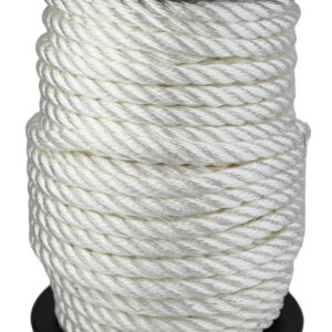 Corde en polyamide PA Ø12mm 3 torons torsadés Qualité supérieure Made in Germany