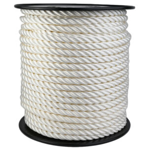 Corde en polyamide PA Ø14mm 3 torons torsadés Qualité supérieure Made in Germany