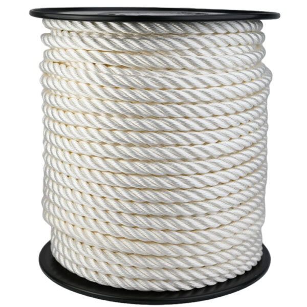 Corde en polyamide PA Ø14mm 3 torons torsadés Qualité supérieure Made in Germany