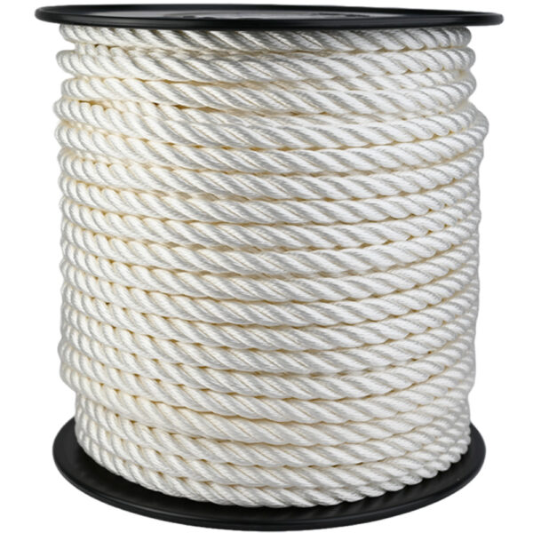 Corde en polyamide PA Ø16mm 3 torons torsadés Qualité supérieure Made in Germany